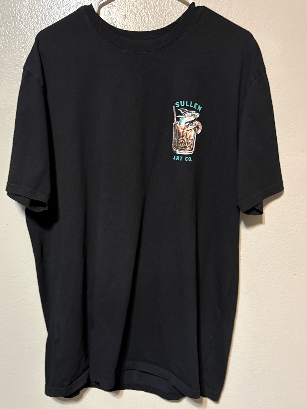 Men’s Sullen Art Collective Black Graphic Short Sleeve T-Shirt Size XL